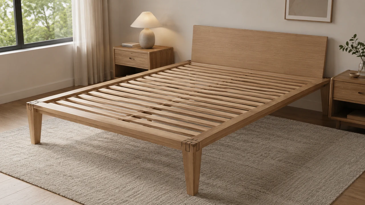 Slatted Platform Bed Frame