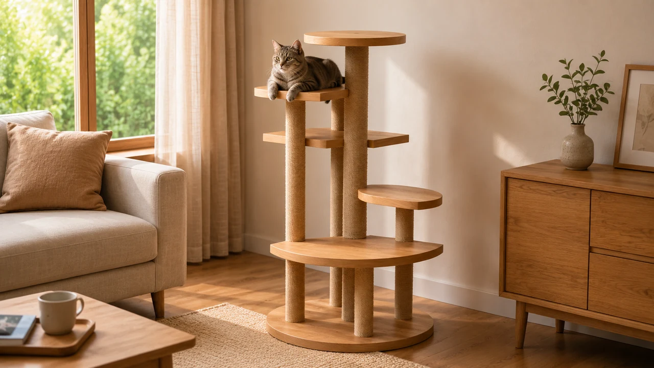 Tripod Cat Tree